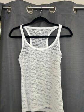 Aerie Easy Does It Vintage Lace Tank Top